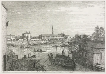 Widoki: Port w Dolo, 1735-1746.