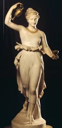Hebe autorstwa Antonio Canovy (1757-1822), marmurowa rzeźba