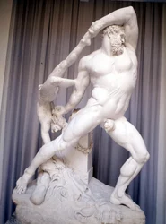 Herkules i Lichas według Antonio Canovy (1757 - 1822)