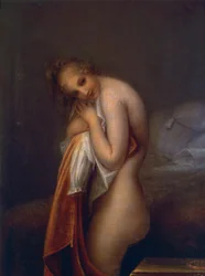Niespodzianka, Antonio Canova (1757-1822), olej na płótnie
