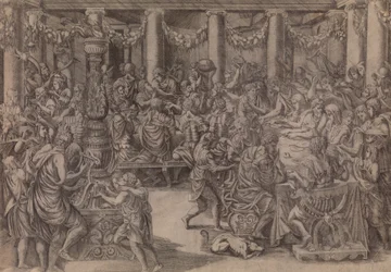 Bankiet Scypiona, 1543.