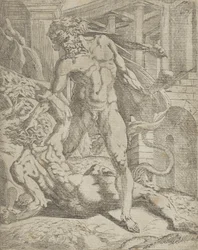 Herkules i Kakus, 1540-45.