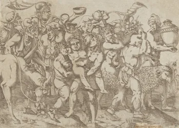 Silenus niesiony, 1543.
