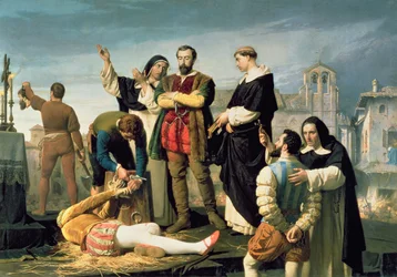 Comuneros: Juan de Padilla (1490-1521) Juan Bravo i Francisco Maldonado na rusztowaniu