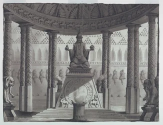Scenografia, Świątynia Orientalna