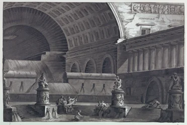 Scenografia, Łaźnie Rzymskie