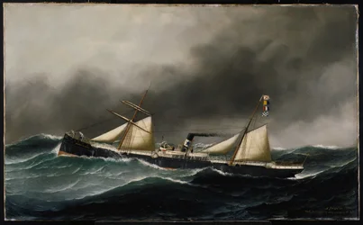 SS Brooklyn City, 1886 r.