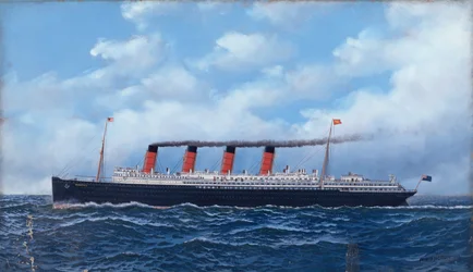 Liniowiec Cunard "Mauretania