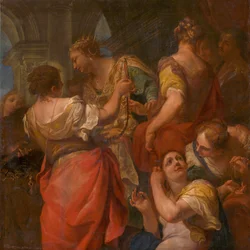 Achillesa i córek Lycomedesa, ok. 1930. 1680.