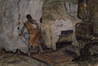 Szkic Otella i Desdemony