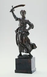 Judith, ok. 1470 (brąz ze śladami złoceń)