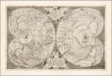 Mapa świata Antonio Salamanca 1550