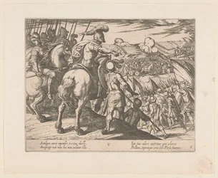 Aleksander Wielki prowadzi walkę Czyny Aleksandra Wielkiego (tytuł serii) Alexandri magni praecipvae res gestae (tytuł serii)