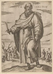 św. Bartłomieja Wierzę w Ducha Świętego (tytuł na przedmiocie) Chrystus, Maryja i apostoł (tytuł serii)