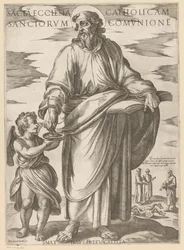 Św. Mateusza Święty Kościół katolicki w obcowaniu świętych (tytuł na przedmiocie) Chrystus, Maryja i apostoł (tytuł serii)