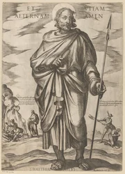 Św. Macieja I życie wieczne amen (tytuł na przedmiocie) Chrystus, Maryja i apostoł (tytuł serii)