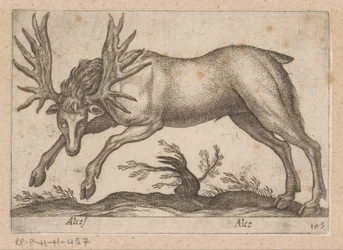 Eland Łoś/ Łoś (tytuł na obiekcie) Dieren en fablewezens (tytuł serii) Nowa kolekcja najciekawszych zwierząt świata (tytuł serii)