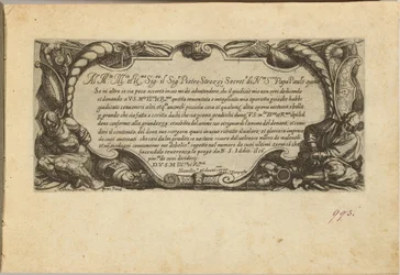 Frontyspis: Dedykacja dla Pietro Strozzi