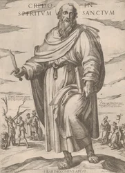 Św. Bartłomiej z cyklu „Chrystus, Maryja i Apostołowie”, ca. 1590-ok. 1610.