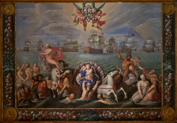 George, książę Danii, fragment z Salonu Królowej