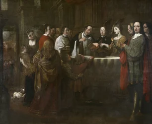 Chrzest św. Franciszka, ok. 1729-33 (olej na płótnie)
