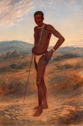 Kaffir, ca. 1893.
