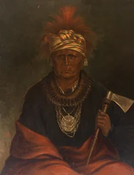 Keokuk Czujny Lis, ca. 1876-1899.