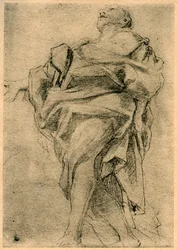Studium postaci apostoła, 1913.