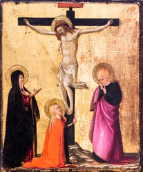 Ukrzyżowanie z Matką Boską, świętym Janem i świętą Marią Magdaleną