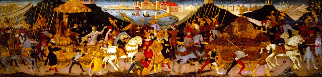 Panel Cassone, Triumf Cezara (na panelu)