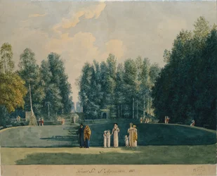 W parku. Olgowo, 1813
