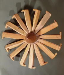 Arabskie kołowrotki (drewno)