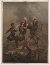 Yankee doodle 1776, ok. 1876 (chromolitografia)