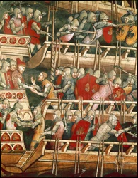 Bitwa morska w Punta Salvore w Zatoce Triesteńskiej. Szczegóły wymiany zakładników (Fresco
