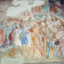 S. Efizjusz Skazany, c.1390 (fresk)