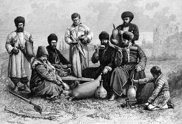 Gruzini mężczyźni, 1895.