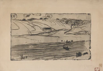 La Peche (wędkarstwo) 1893 (akwaforta i ruletka)