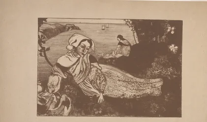 La Primavera (wiosna) 1894 (cynkograf)