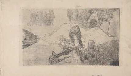 Le Debardeur (The Stevadore) 1893 (akwaforta)