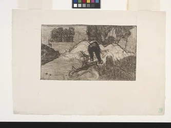 Le Debardeur (The Stevedore) (akwaforta)