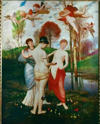 Hymnus an den Fruehling (olej na płótnie)