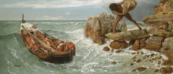 Odyseusz i Polifem, 1896