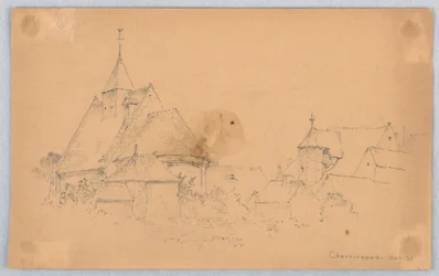 Szkic Chenonceaux