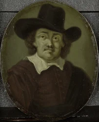 Portret Jeremiasa de Deckera, poety w Amsterdamie