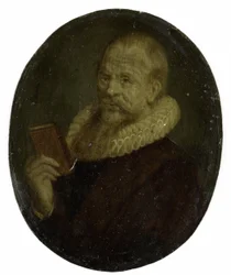 Portret Teodora Schreveliusa, rektora Szkoły Łacińskiej w Leiden