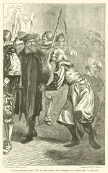 Biedny szewc powiedział: O mój dobry mistrzu, Bóg cię umocni i pocieszy