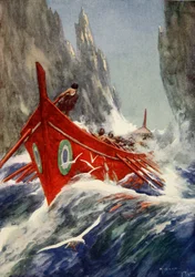 Jason i Argonauci, c.1925 (kolor lito)