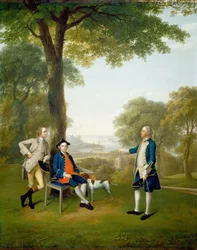 Arthur Holdsworth Rozmowa z Thomasem Taylorem i kapitanem Stancombe przy River Dart, 1757.