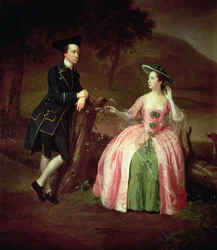 Sir George i Lady Strickland