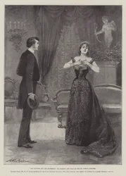 Księżniczka i motyl, nowa sztuka pana Pinero w teatrze św. Jakuba